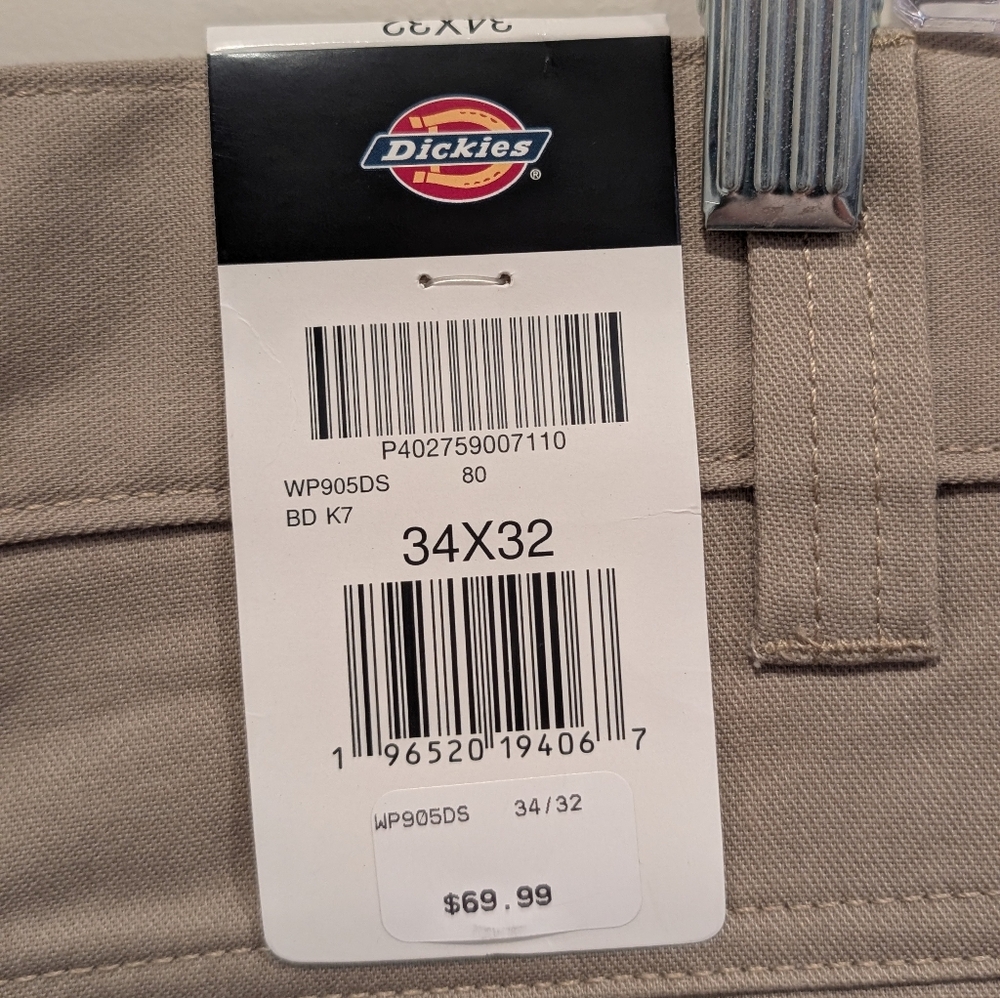Dickies Men's Multi-Pocket Utility Work Pants 34x32 NWT - Picture 5 of 8